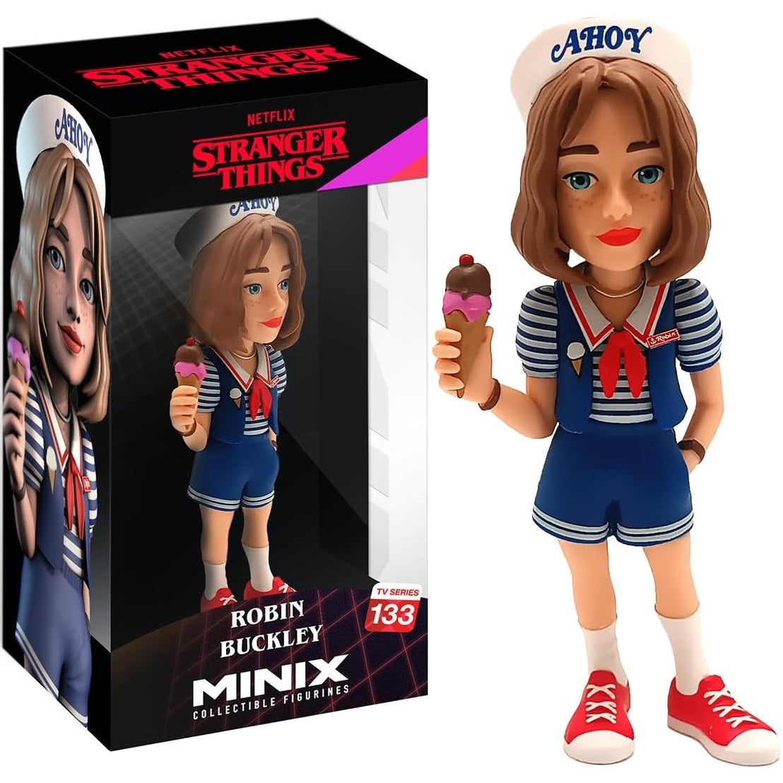 Minix: Netflix Stranger Things Robin Ice Cream (Fernsehserie 133) Vinylfigur 12 cm