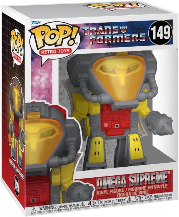 Funko Pop! Retro Toys Transformers - (149) Omega Supreme Vinylfigur 15cm