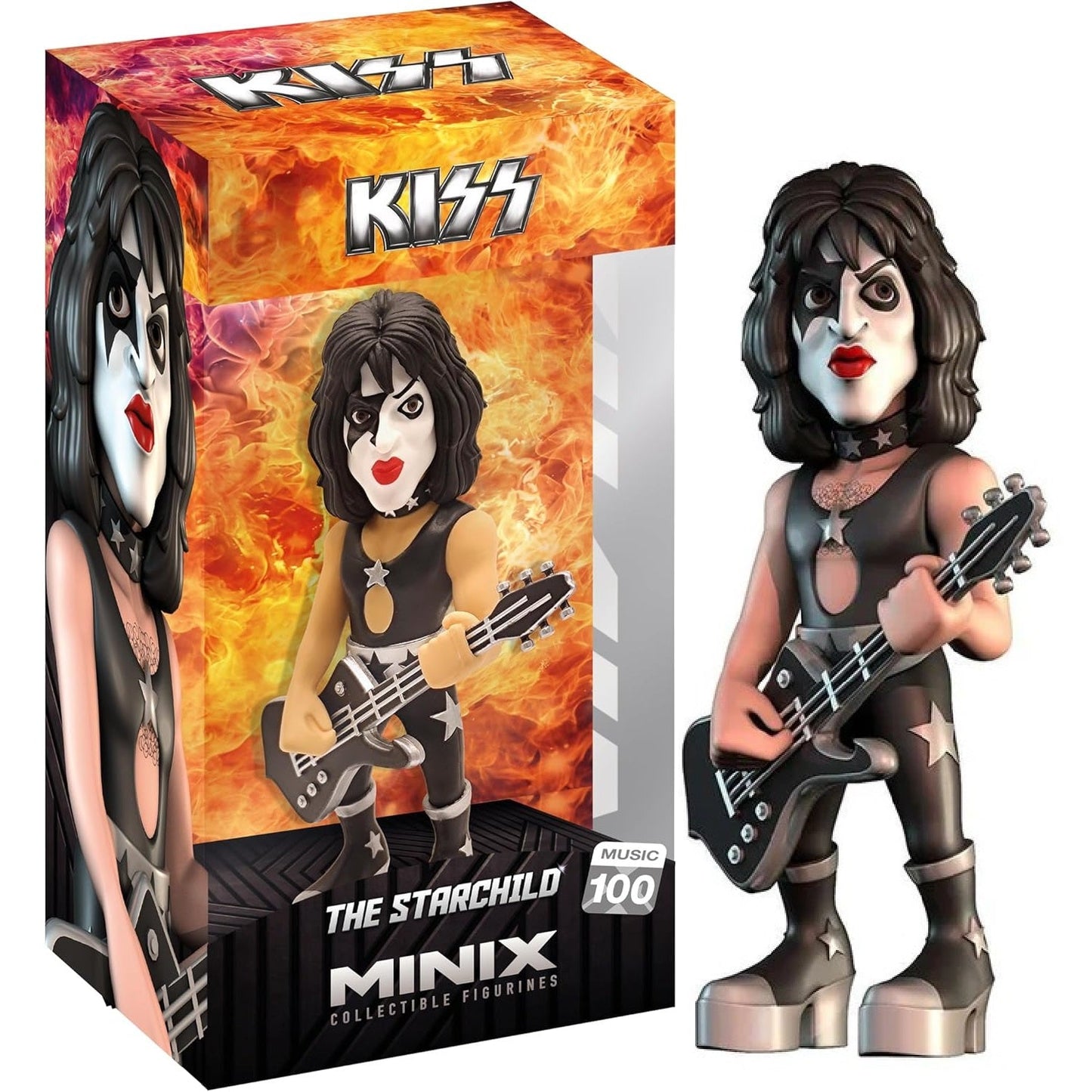 Minix - KISS The Starchild (Music 100) - Vinylfigur Statuette Sammlung 12cm
