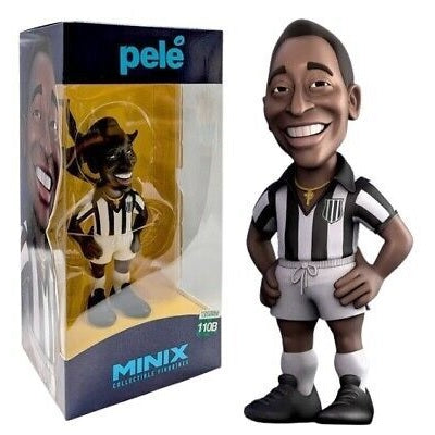 Minix - Pelé (Santos) Football Legends (110B) Figur Figur Statue PVC 12cm