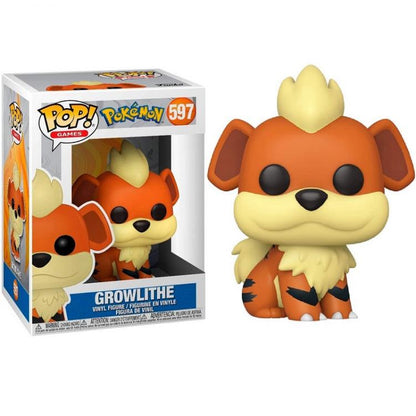 Funko Pop! Games Pokémon – (597) Fukano-Figur aus Vinyl Arkani Feuer-Entwicklung 9cm