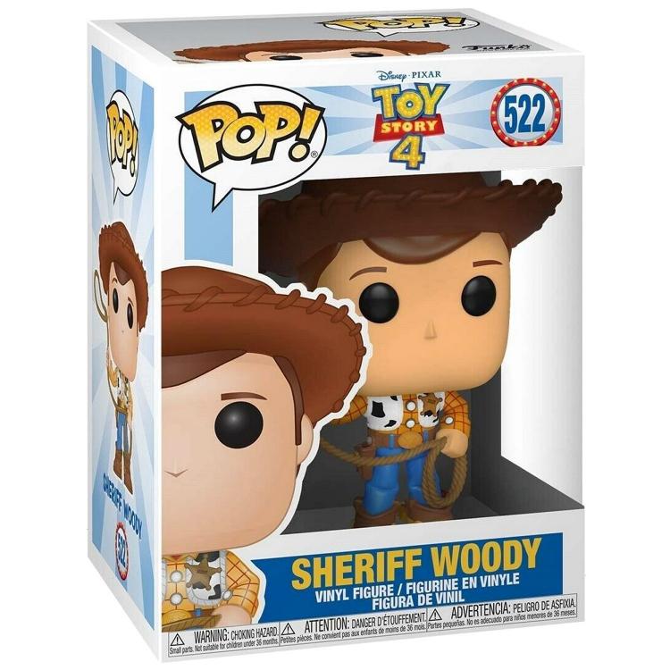 Funko Pop ! Disney Toy Story 4 - (522) Sheriff Woody Figure Vinyl Pixar