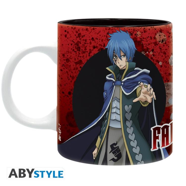 Abystyle - Tasse FAIRY TAIL (Erza und Jellal) Logo Becher Keramik 320ml