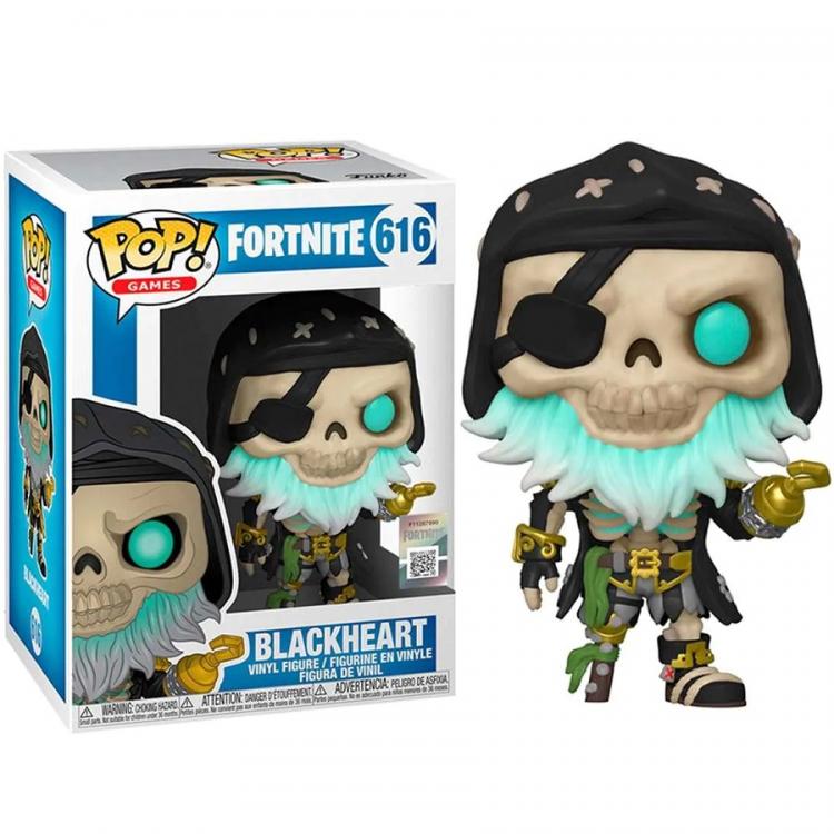 Funko Pop! Games Fortnite – Blackheart (616) Vinyl-Sammelfigur Blau