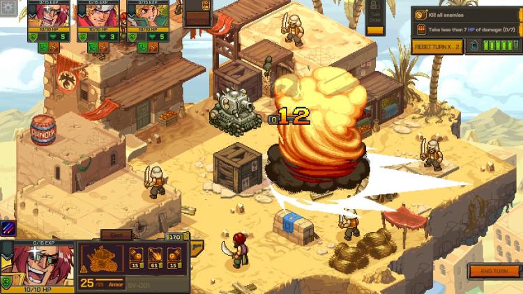 Metal Slug Tactics Ps5 Gioco Multilingua Playstation 5 Pal Eu Nuovo