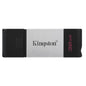 Kingston Pendrive 32GB OTG DT80/32GB USB Typ C 3.2 Silber USB Stick