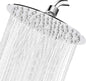 Shower Head Bathroom Stainless Steel Ultra Slim Design Polished Chrome 20cm-Round