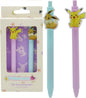 CYP Brands Pokemon Set Of 2 Pens - Pikachu And Eevee - Official Product New