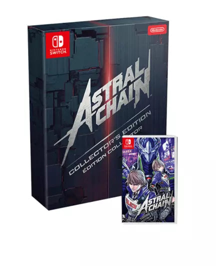 Astral Chain Collector's Limited Edition Nintendo Switch Italienisch Versiegelt Neu