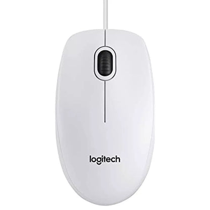 Logitech B100 Mouse Ottico Cablato Con Filo Usb 800 Dpi Ambidestro Windows Mac