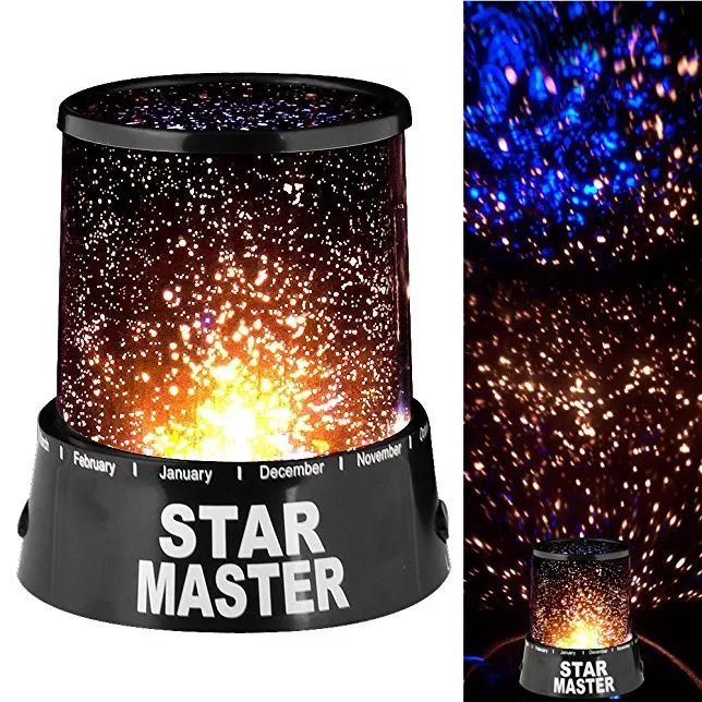 LED-Sternenhimmel-Projektionslampe für Kinderzimmer, Galaxie-Effekt
