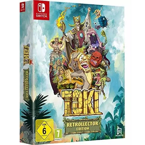 Toki Retrocollector Edition Nintendo Switch Limited Edition Pal Italienisch Neu
