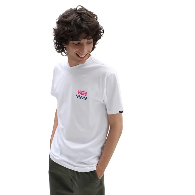 Vans T-shirt Sketchy Past VN0A7PLVWHT1 white