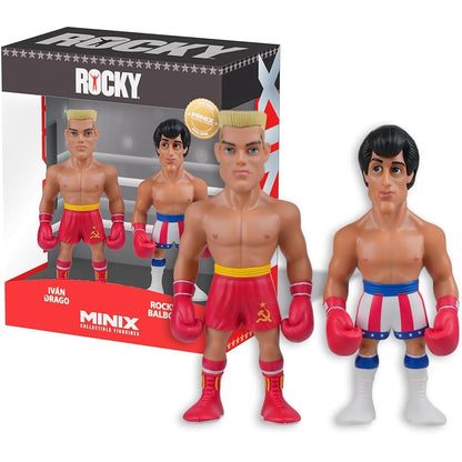 Minix Movies Twin Pack Rocky IV Ivan Drago & Rocky Balboa (Film 105) Figur