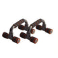 Push-Up Stands Bars Chest Shoulders Gym Workout