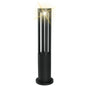 Garden Lamppost 12W LED Outdoor Black Bollard Cold Light Es28
