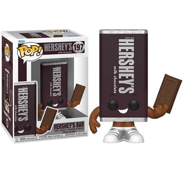 Funko Pop! Movie Night – Hershey's Bar (197) Schokoladentafel Vinyl Figur