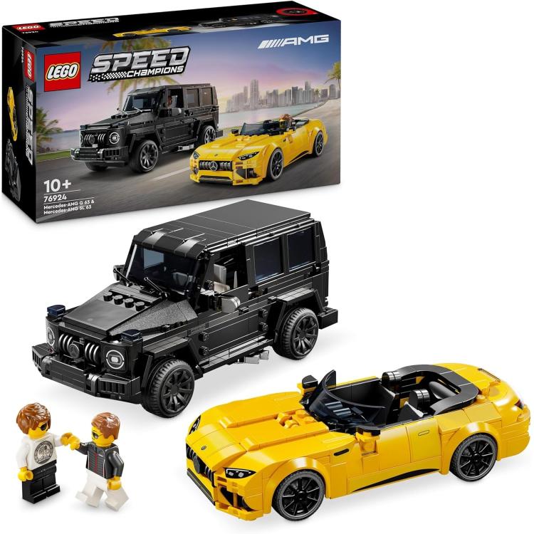 Lego 76924 – Speed Champions Mercedes-AMG G 63 & Mercedes-AMG SL 63 (808 Teile)