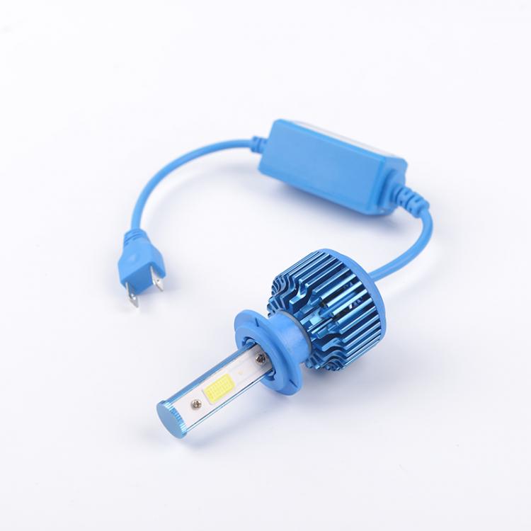 PAAR LED-SCHEINWERFERLAMPEN AUTO ERSATZ H4 LED 3800 LUMEN 6000K 12V 36W LÜFTER