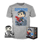 Funko Pop DC Collection By Jim Lee Superman 278 + T-Shirt M Special Edition Hero