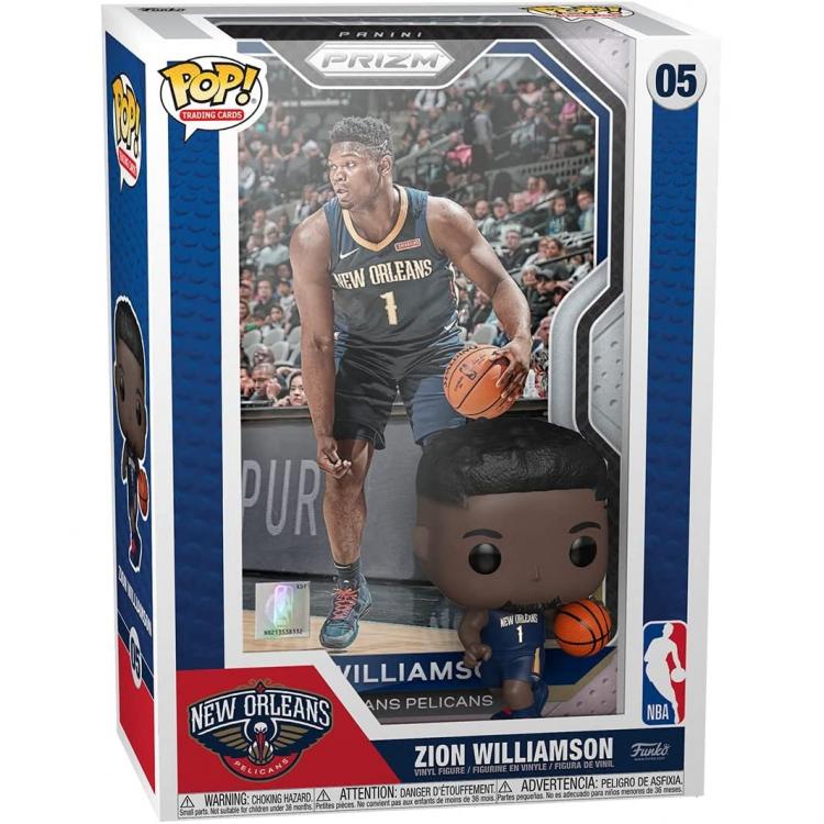 Funko Pop! NBA New Orleans Pelicans 05 Zion Williamson Pop Figur Sammelkarten
