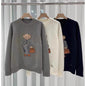 Maglione lungo lavorato a maglia dal carattere temperamentale