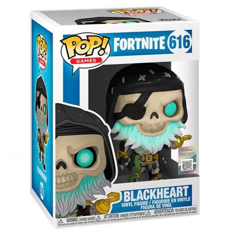 Funko Pop! Games Fortnite – Blackheart (616) Vinyl-Sammelfigur Blau