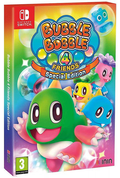 BUBBLE BOBBLE 4 FRIENDS SPECIAL EDITION NINTENDO SWITCH KUGELPUZZLE NEU