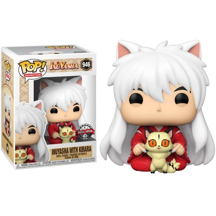 Funko Pop Animation Inuyasha – Inuyasha mit Kirara (946) Special Edition Vinyl