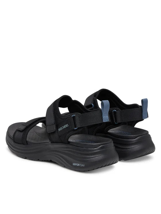 Skechers Sandali Vapor Foam Laidback Moments 120009/BBK Nero Donna