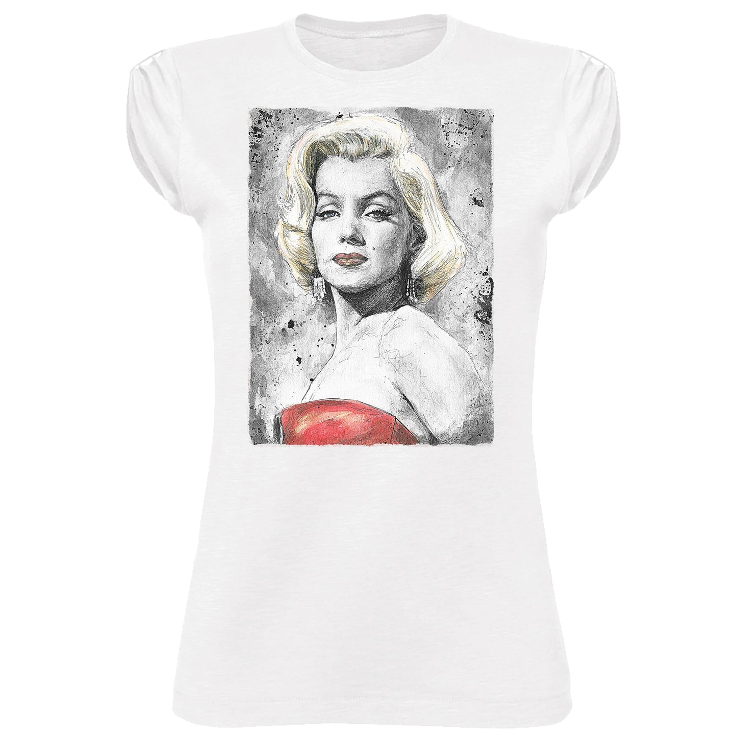 Marilyn Monroe T-Shirt Donna | Urban Slub Cotone Bio