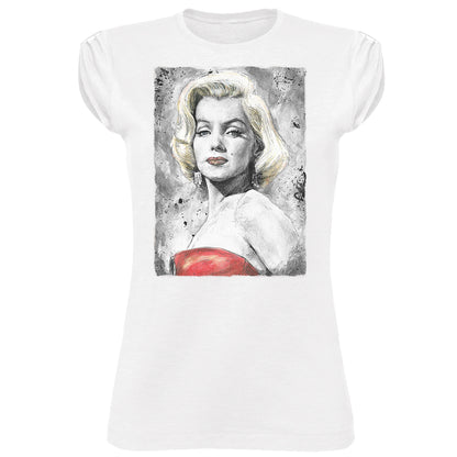 Marilyn Monroe T-Shirt Donna | Urban Slub Cotone Bio
