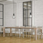 Extendable Console Table Natura Oak - Convertible Dining Table up to 300 cm