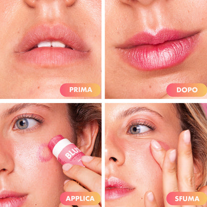 Scrub labbra + Blush Ruby Glow