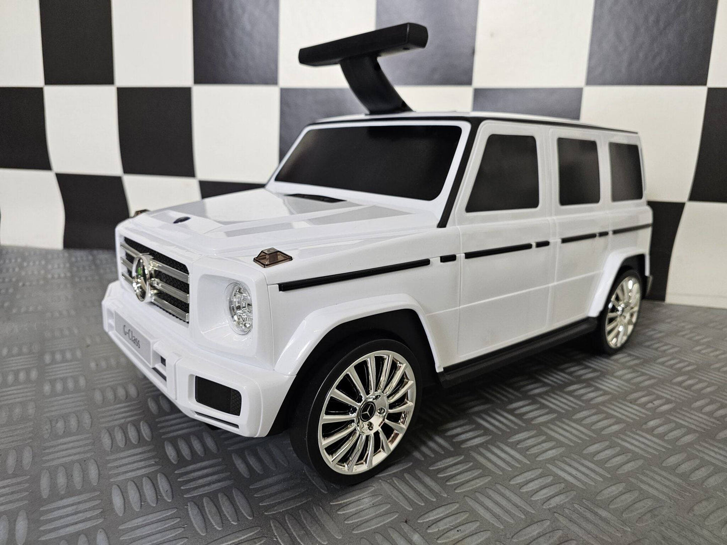 Valigia Trolley per Bambini Mercedes – Bianca
