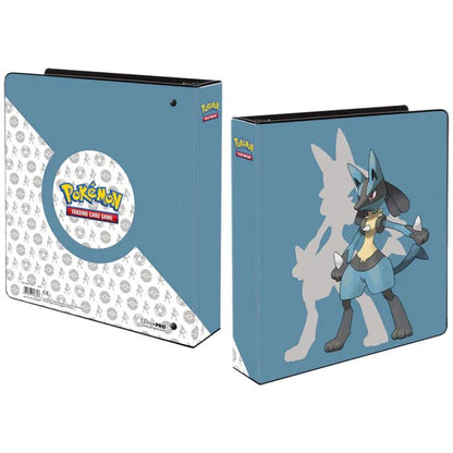 Ultra Pro - Pokemon (Lucario) Album Raccoglitore a 3 Anelli da 2" - Portfolio Porta Carte Box Cards Tcg Gcc