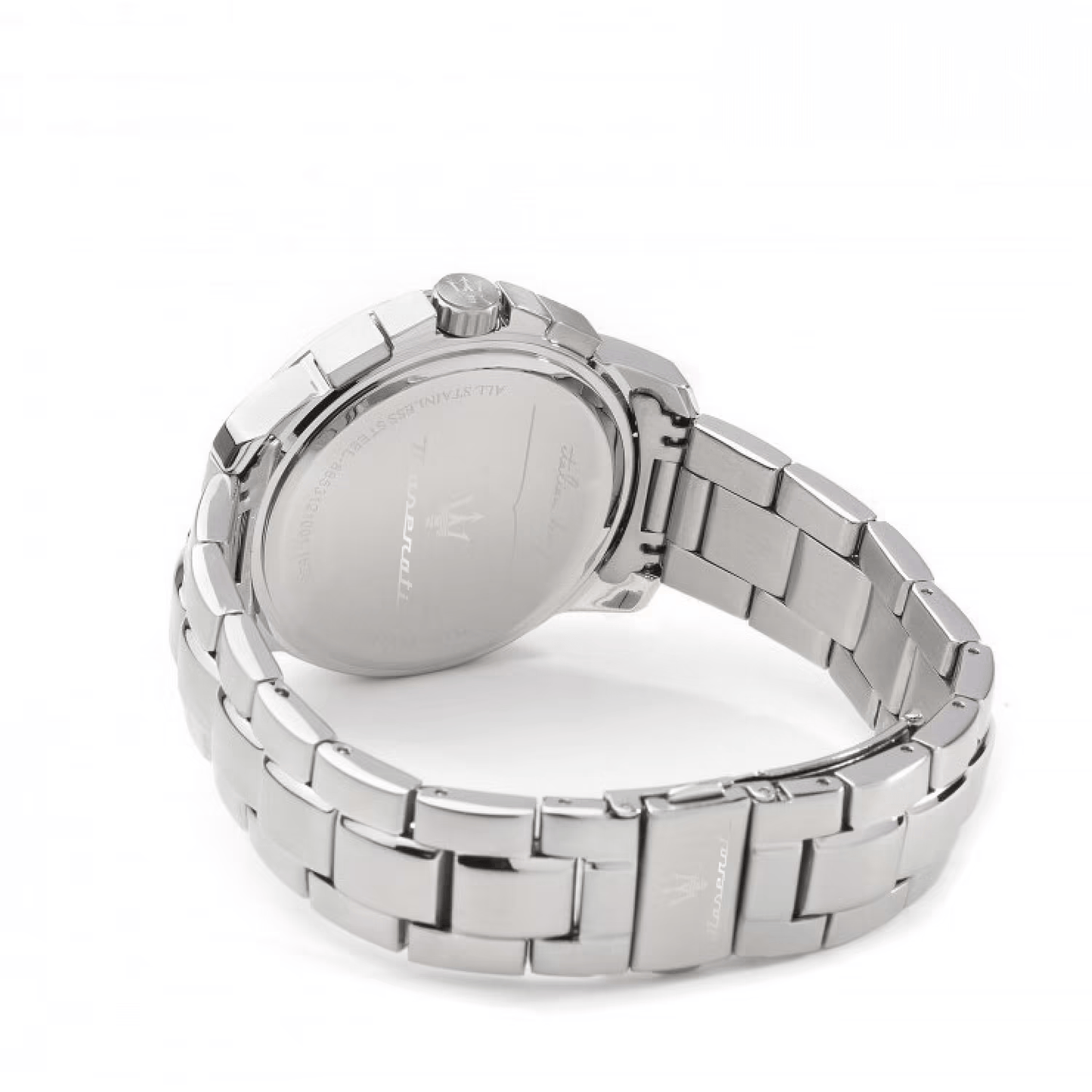 Maserati Successo Chronograph Schwarz 44mm – Sportlicher Grips und kühnes Design