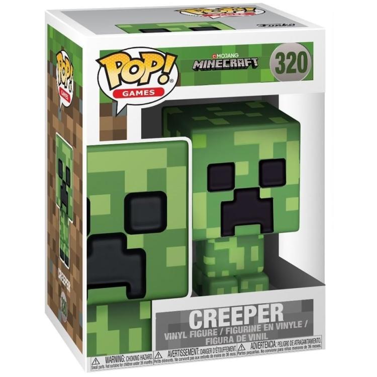Funko Pop! Games - Mojang Minecraft (320) Creeper Vinyl-Figur 9cm Sammelfigur