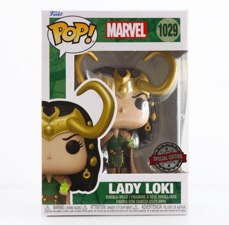 Funko Pop Marvel – Lady Loki (1029) Vinylfigur Special Edition Netflix Disney