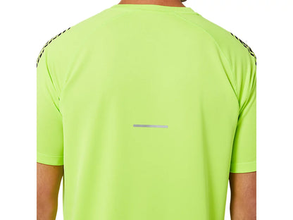 Asics maglietta manica corta per la corsa da uomo Icon SS Top 2011B055 302 verde-grafite