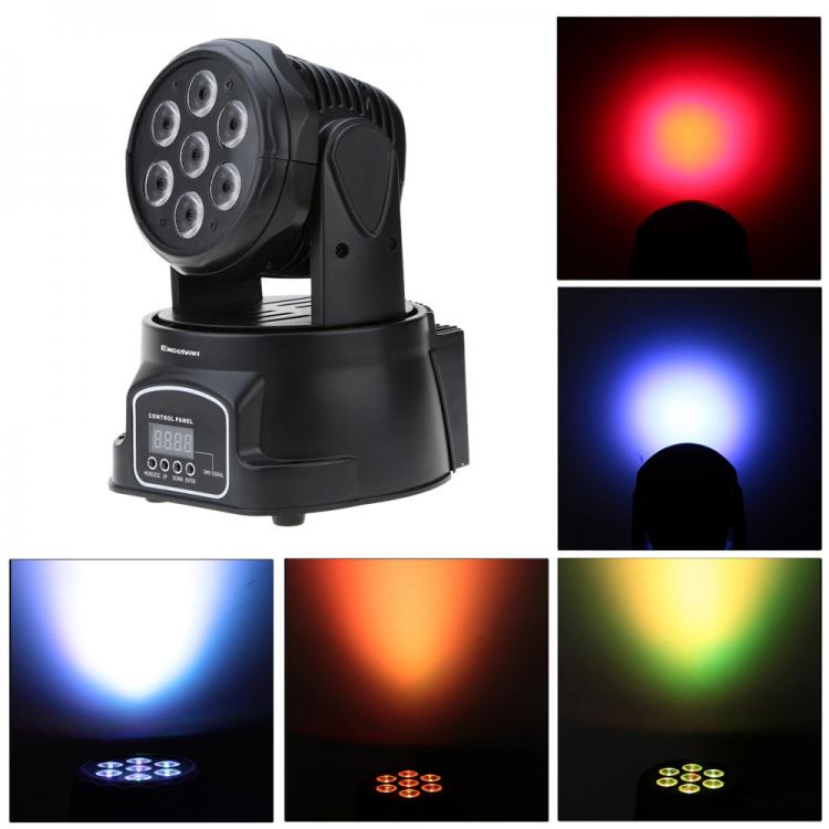Beweglicher Scheinwerfer Disco DJ Par Led RGBW 80W DMX Wash Programmierbarer Projektor