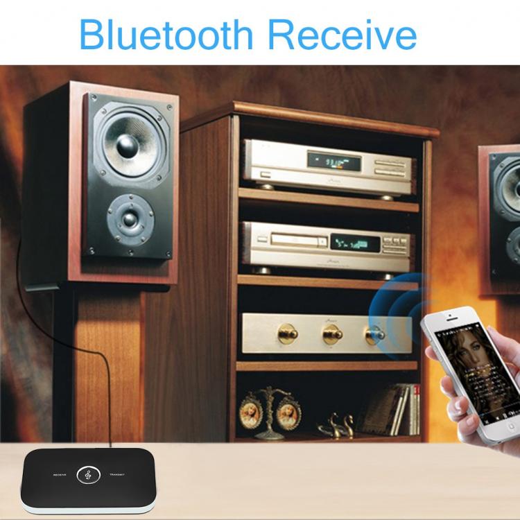 Drahtloser 2-in-1-Sender und -Empfänger Audio-Bluetooth-Aux-Stereo-Adapter