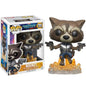 Funko Pop! Marvel Guardians Of The Galaxy Vol.2 (201) Rocket Vinyl Figure 9Cm