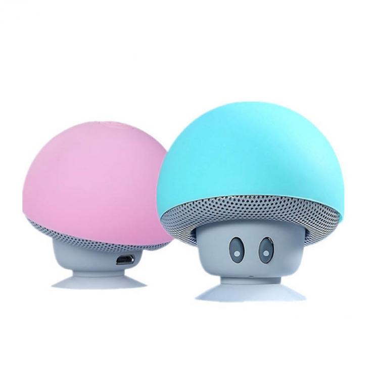 Mini Portable Mushroom Waterproof Bluetooth Speaker With Suction Cup | Ld-03369