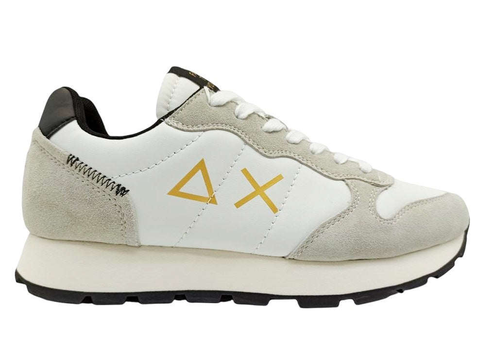 Sun68 Tom Suede Z41104-31 Bianco Panna