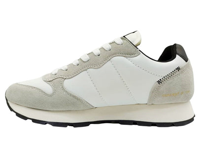 Sun68 Tom Suede Z41104-31 Bianco Panna