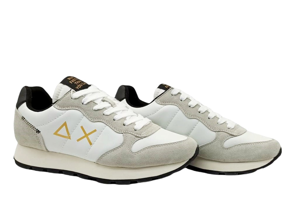 Sun68 Tom Suede Z41104-31 Bianco Panna