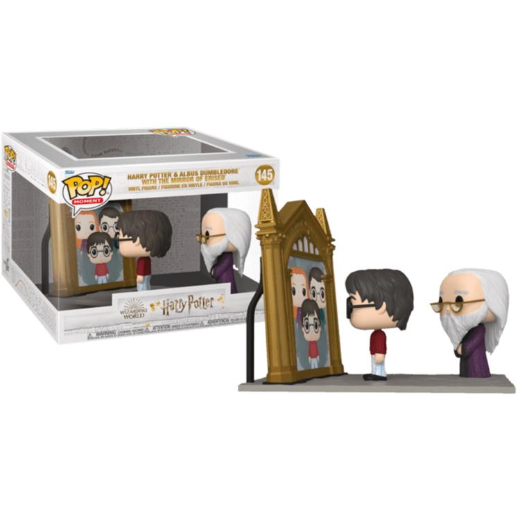 Funko Pop! Moments Harry Potter -(145) Albus Dumbledore mit dem Spiegel Nerhegeb