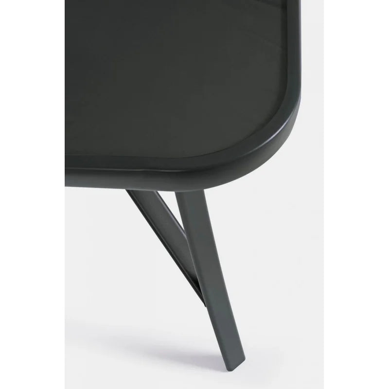 Tavolo Rettangolare Martinez 150X90 con Piano in Vetro Temperato