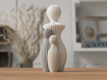 ESSENZA: Home Decor Statua Festa della Mamma con Bambini